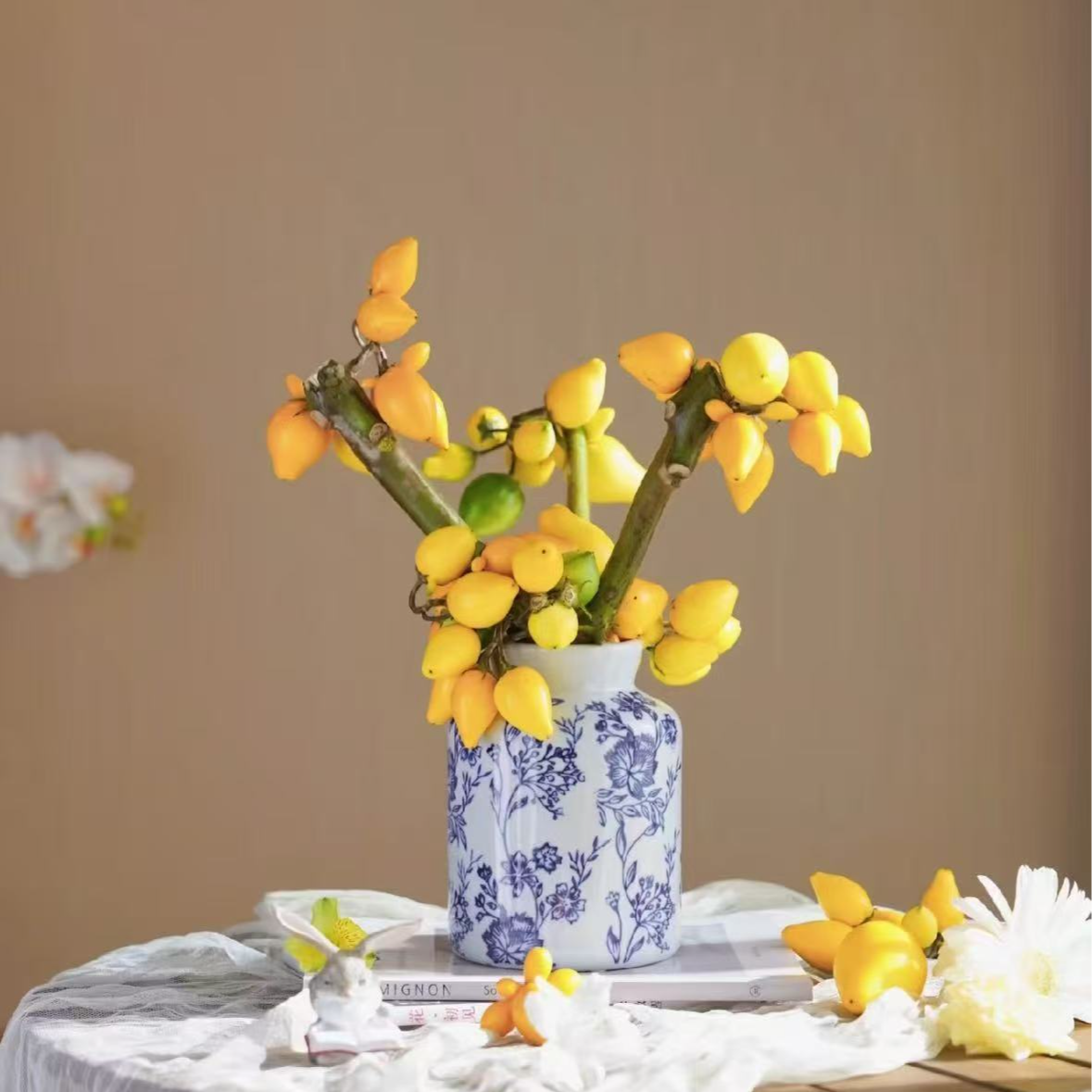 【小马优选】云南直发五代同堂果玲珑1号家居装饰花期长干插干养