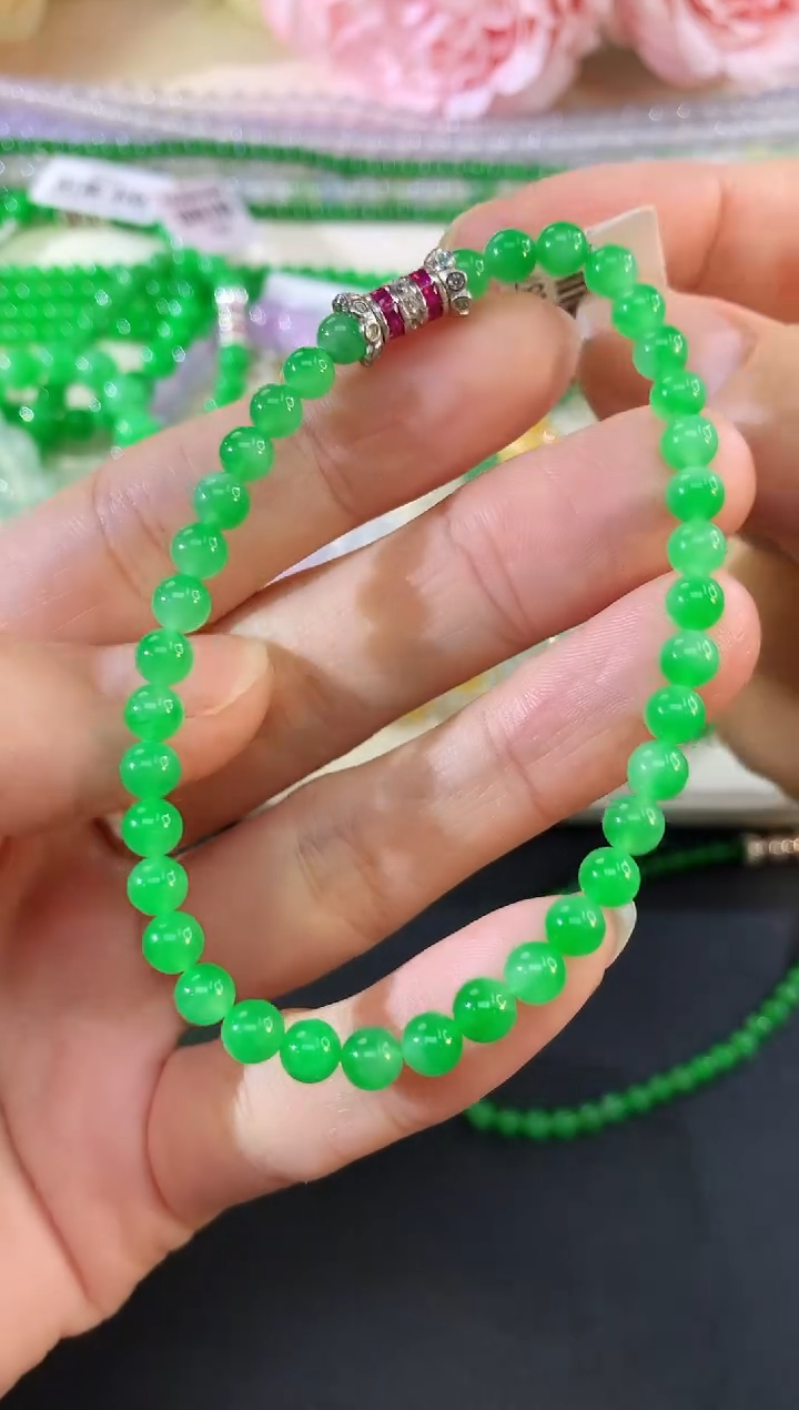 未镶嵌手串翡翠131|29800