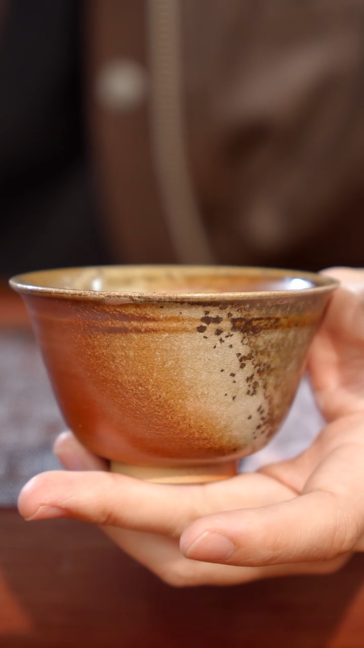 陶瓷奢瓷/瑞寅柴烧茶器（杯子）550 微瑕