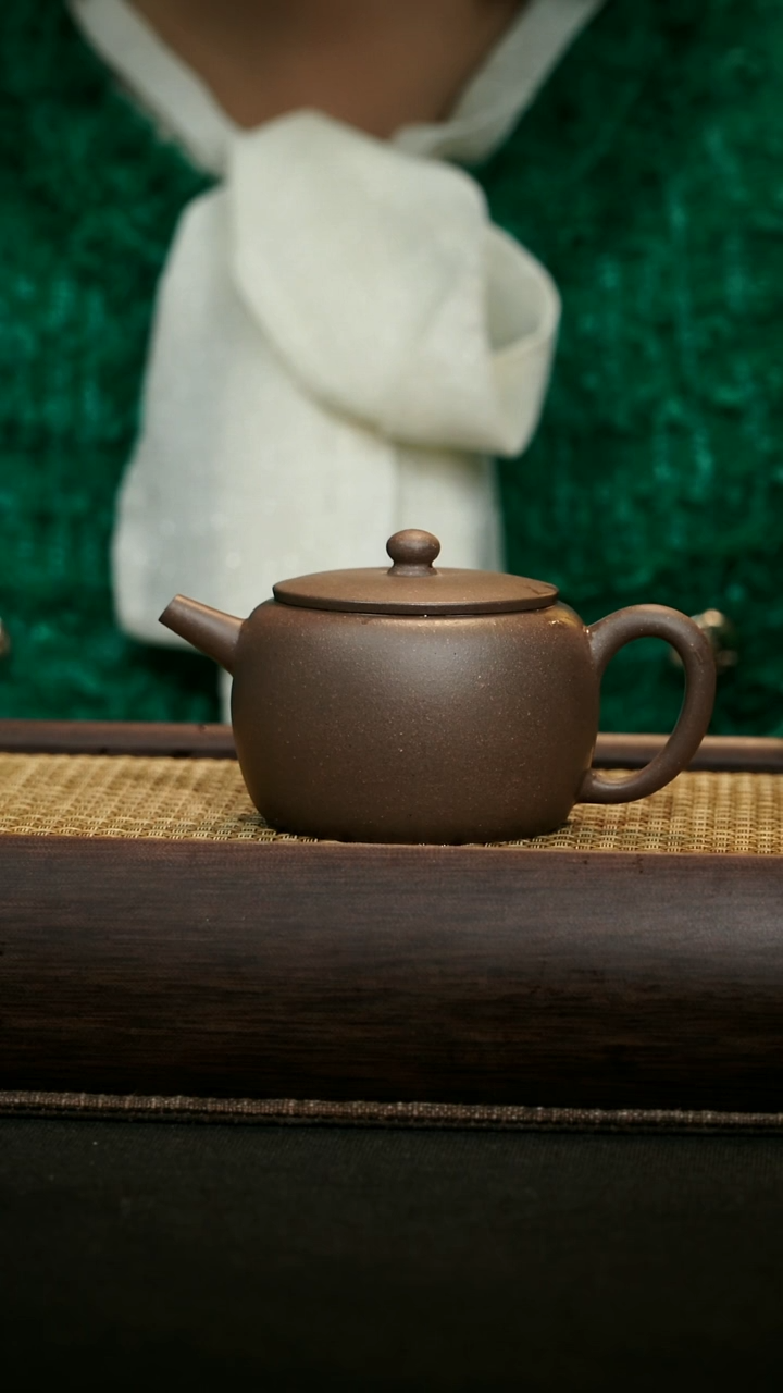 【闪购商品】紫砂茶壶三清壶清灰砂