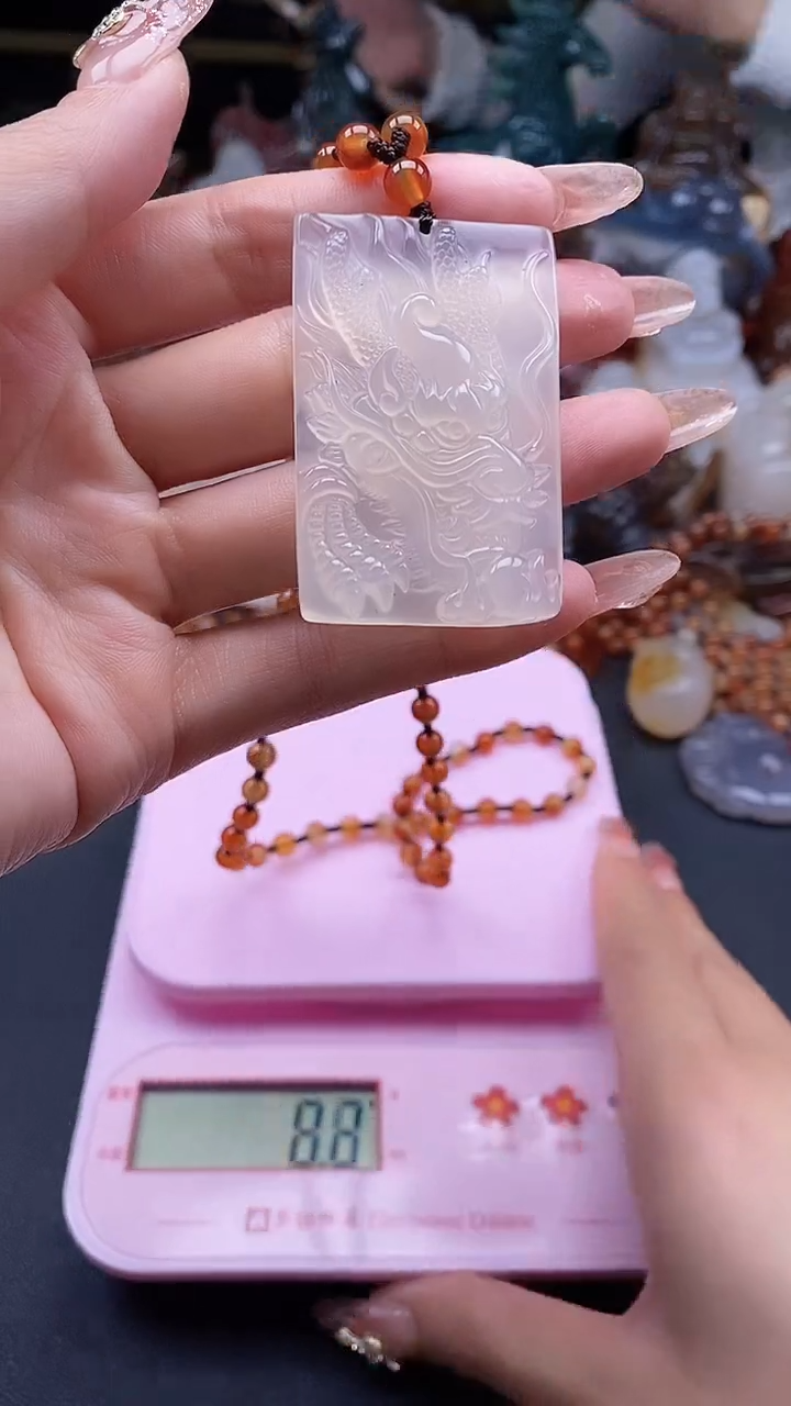 【闪购商品】玛瑙/玉髓颈饰未镶嵌dd