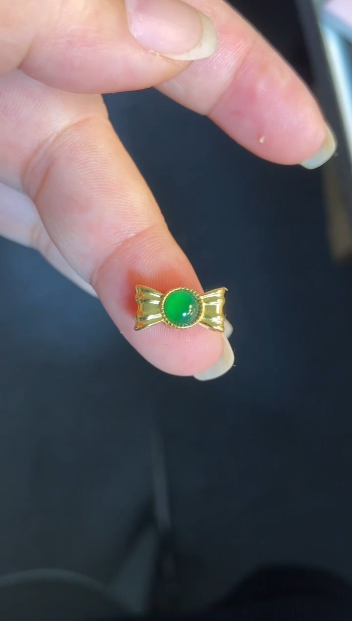 吊坠(不含链)银S925镶嵌翡翠1