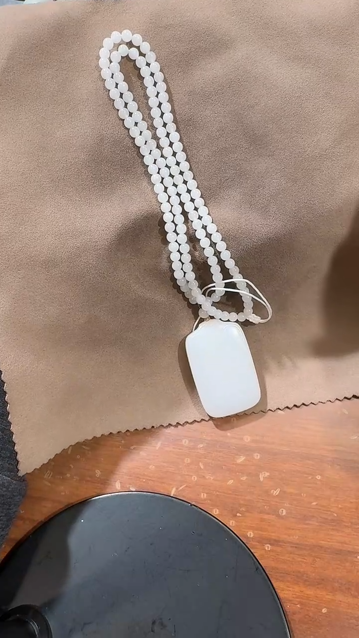 【闪购商品】和田玉吊坠未镶嵌1452平安牌