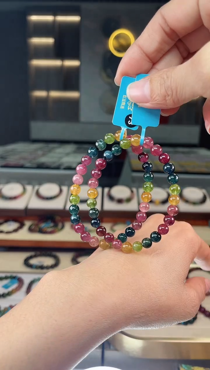 【闪购商品】碧玺单圈手串未镶嵌（多样性发一条）Q