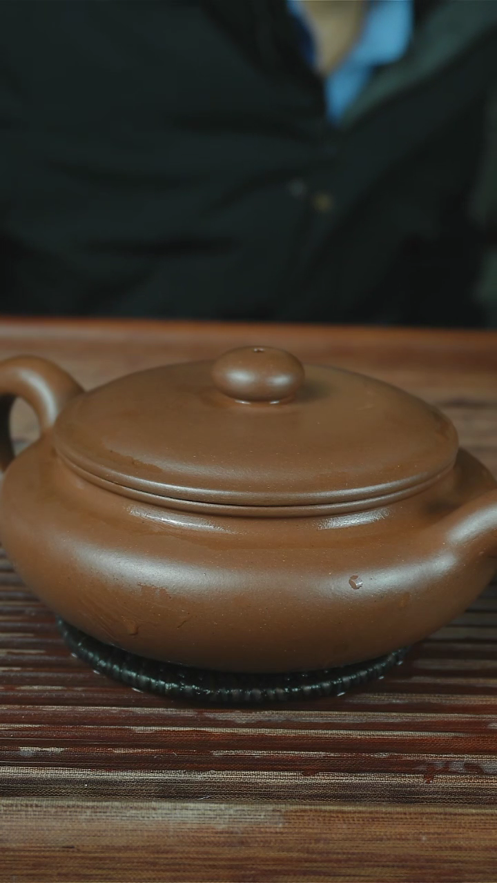 【闪购商品】紫砂茶壶全手工扁壶
