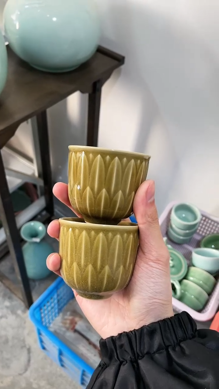 【闪购商品】2个 特价 微瑕 慧仙青瓷