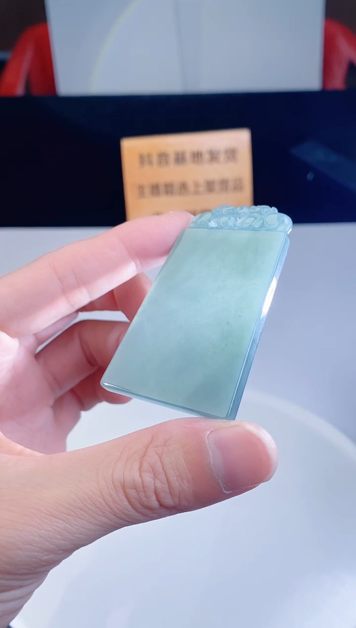 颈饰未镶嵌翡翠   