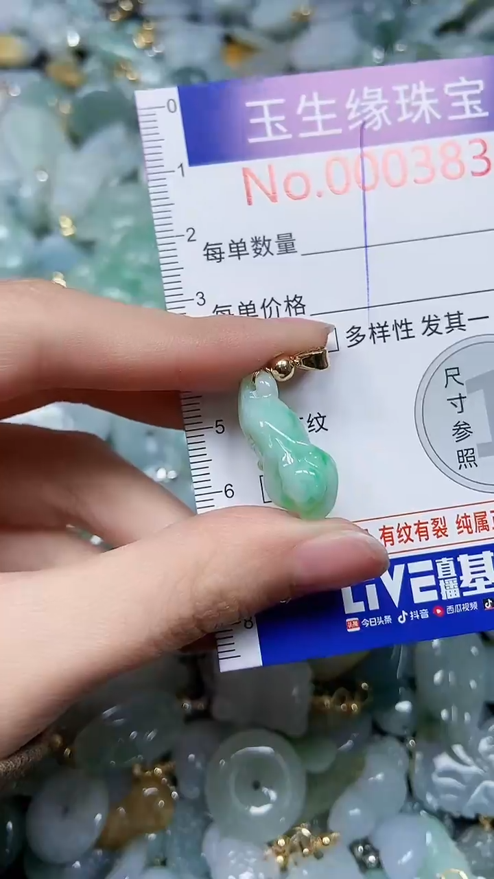 【闪购商品】翡翠颈饰未镶嵌闪购00003838