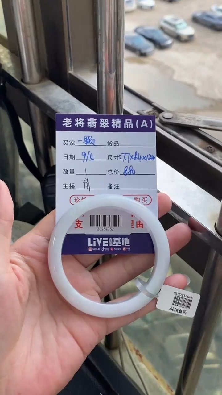 未镶嵌手镯翡翠一**子//20257752