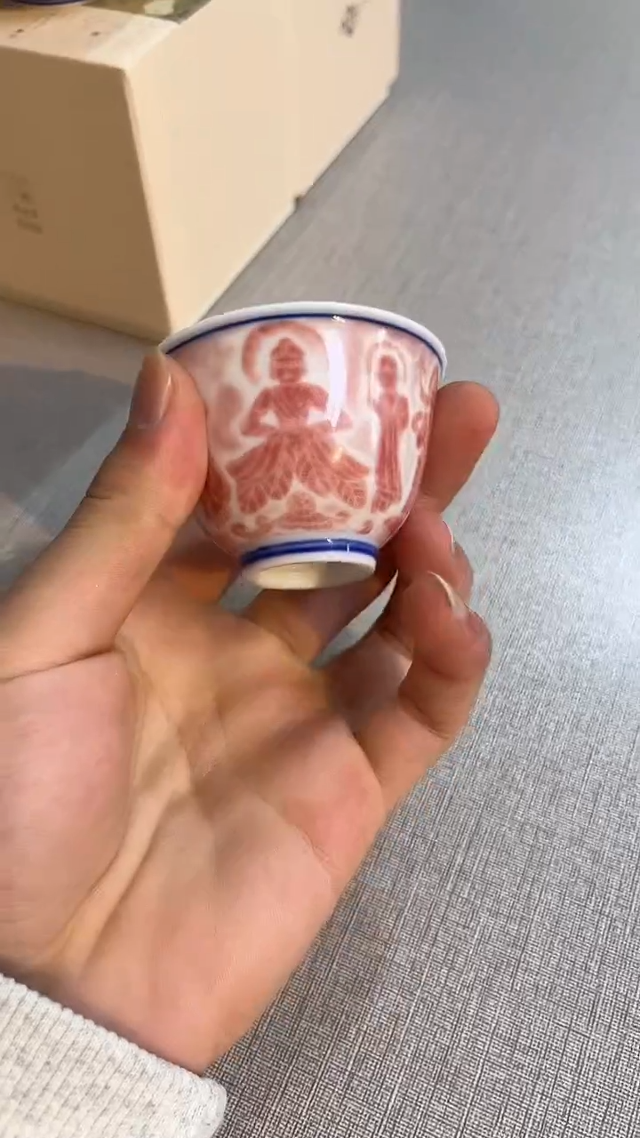 景德镇高温瓷佛铃铛