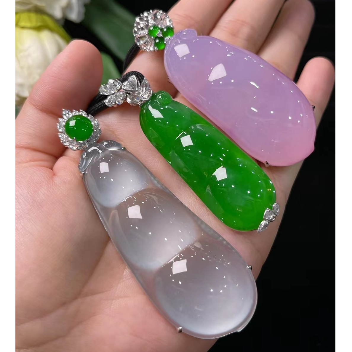 天然翡翠A货（客服链接 勿拍）