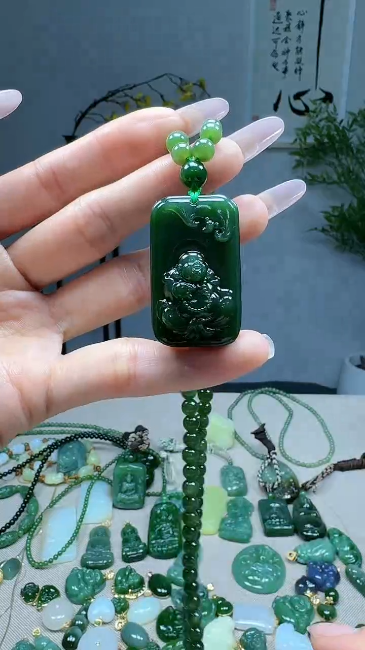 未镶嵌和田玉挂件1