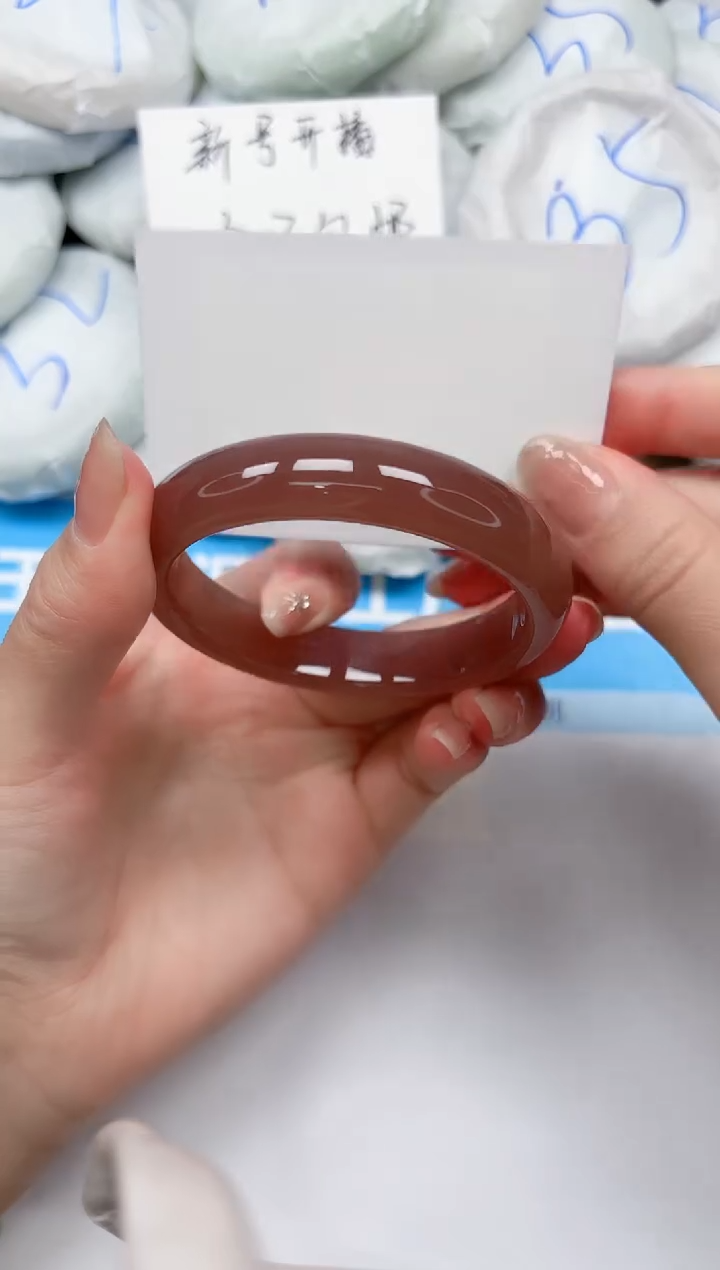 未镶嵌手镯石英质玉36/5859