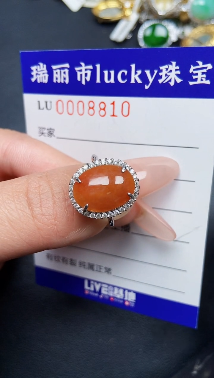 【闪购商品】翡翠颈饰银S925镶嵌8810