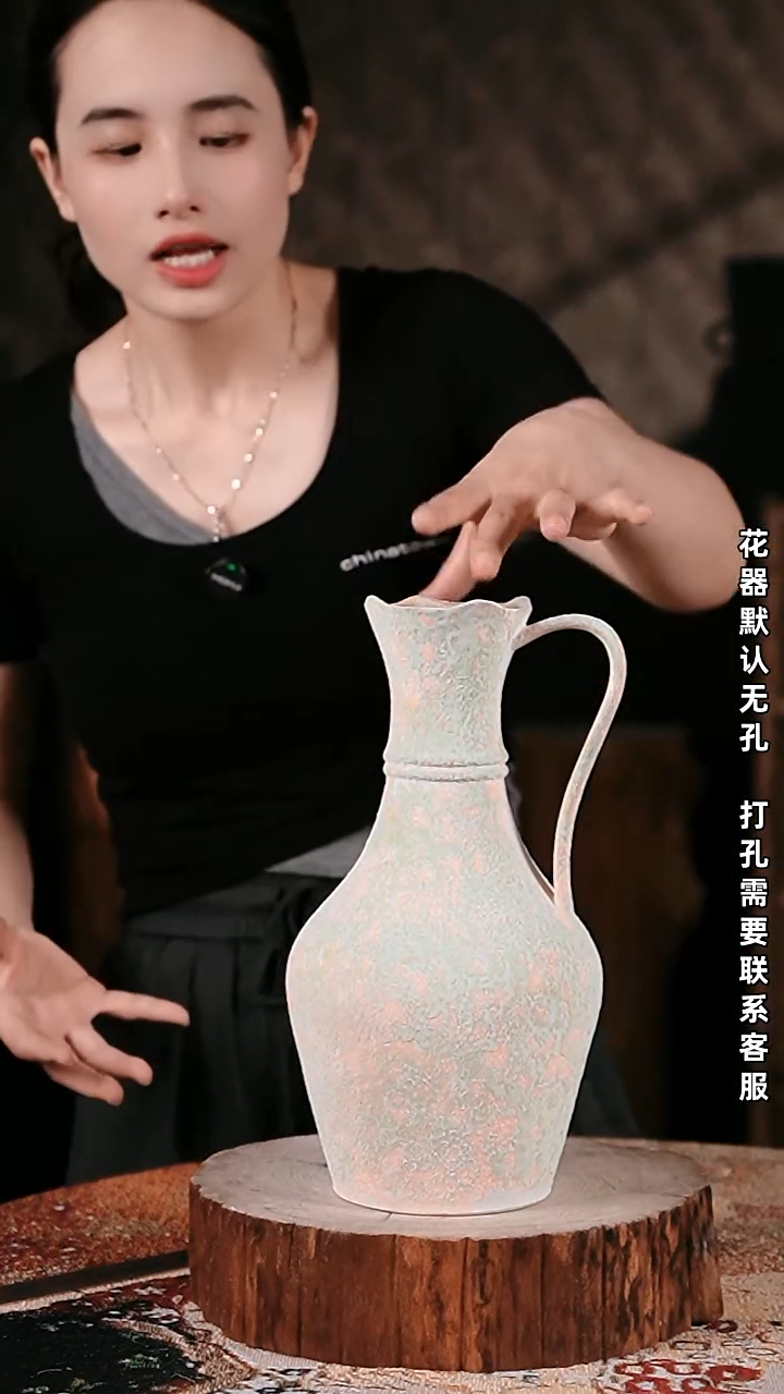 摆件景德镇花器摆件8*28