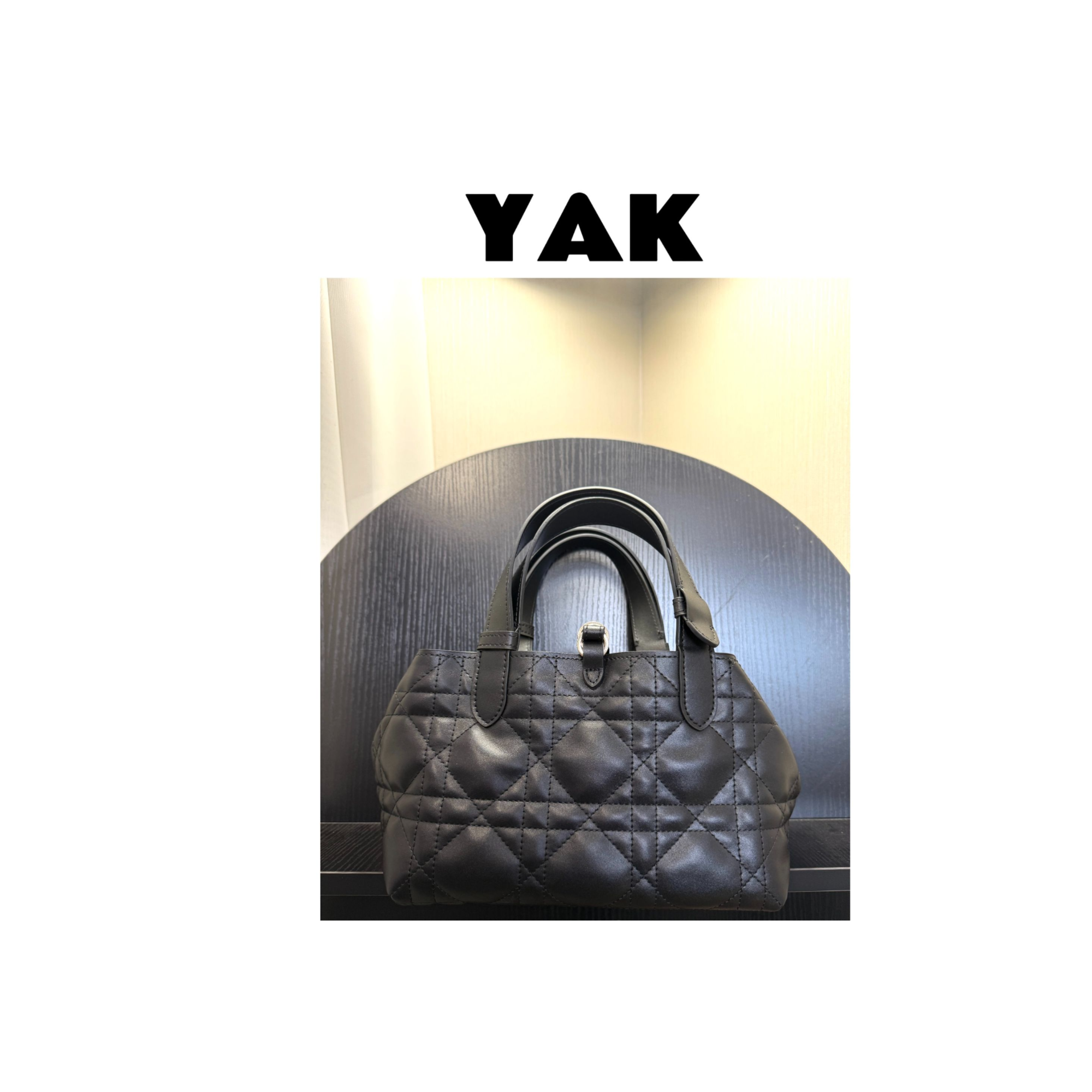 YAK 土著 女士包包气质黑色经典单肩时尚轻奢休闲百搭单肩肩包