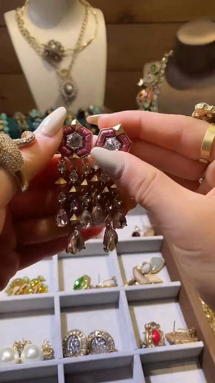 纯铜合金琉璃中古经典手饰饰品