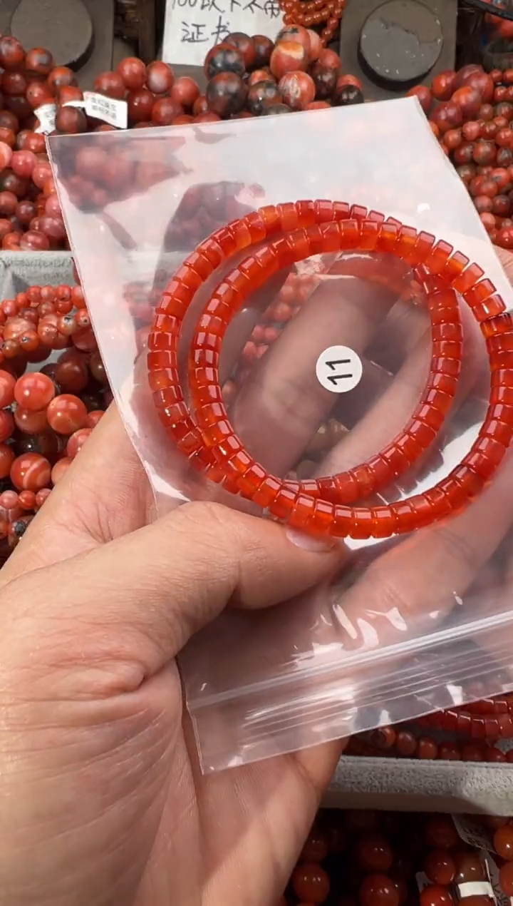 未镶嵌手串南红玛瑙东*6