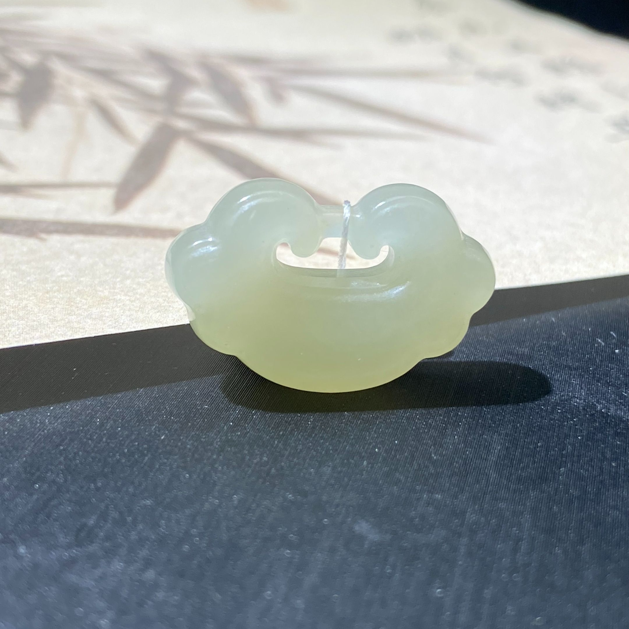 【小明严选】和田玉如意锁挂件【XMCQ0513012】