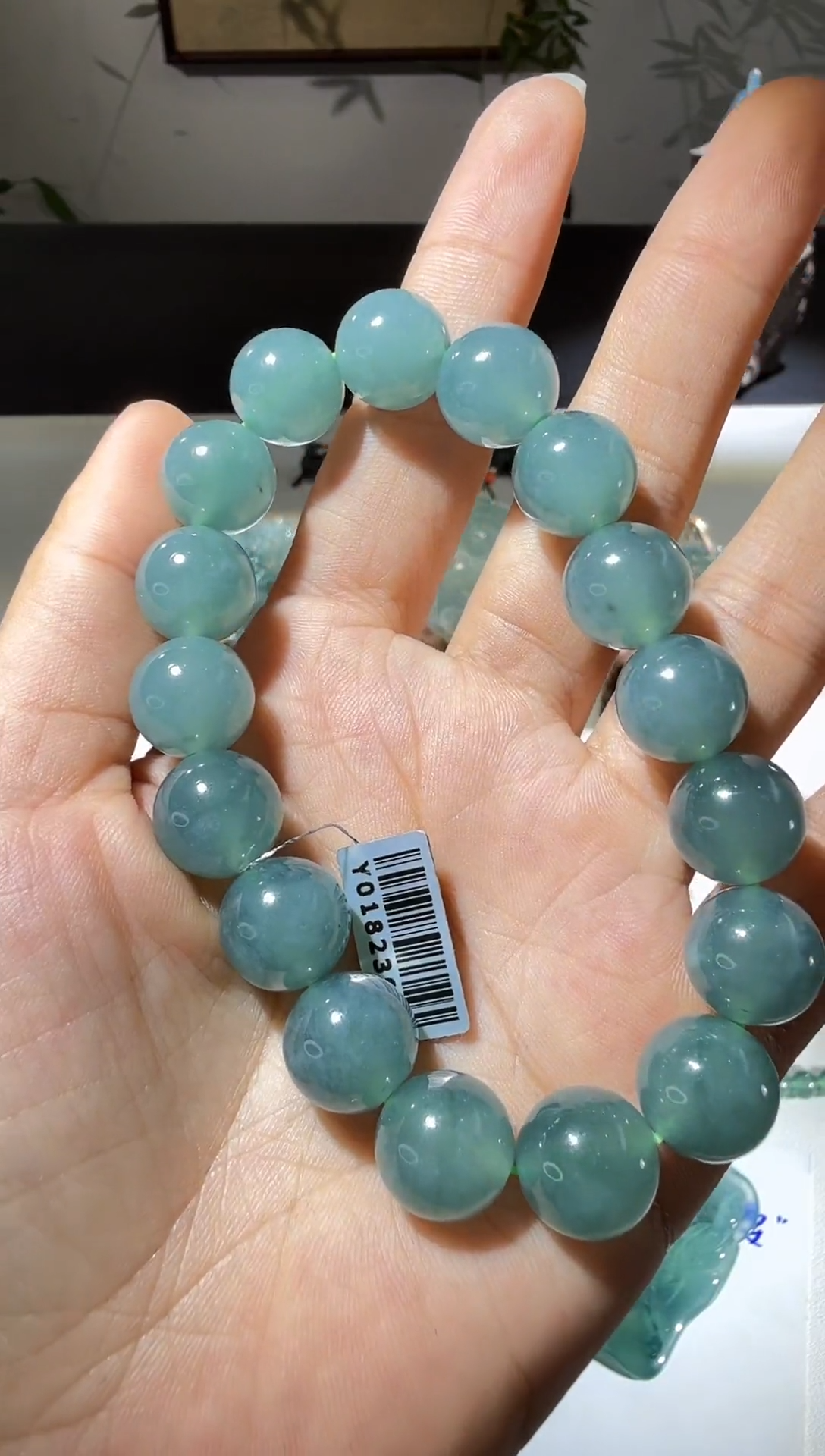 未镶嵌手链翡翠手串