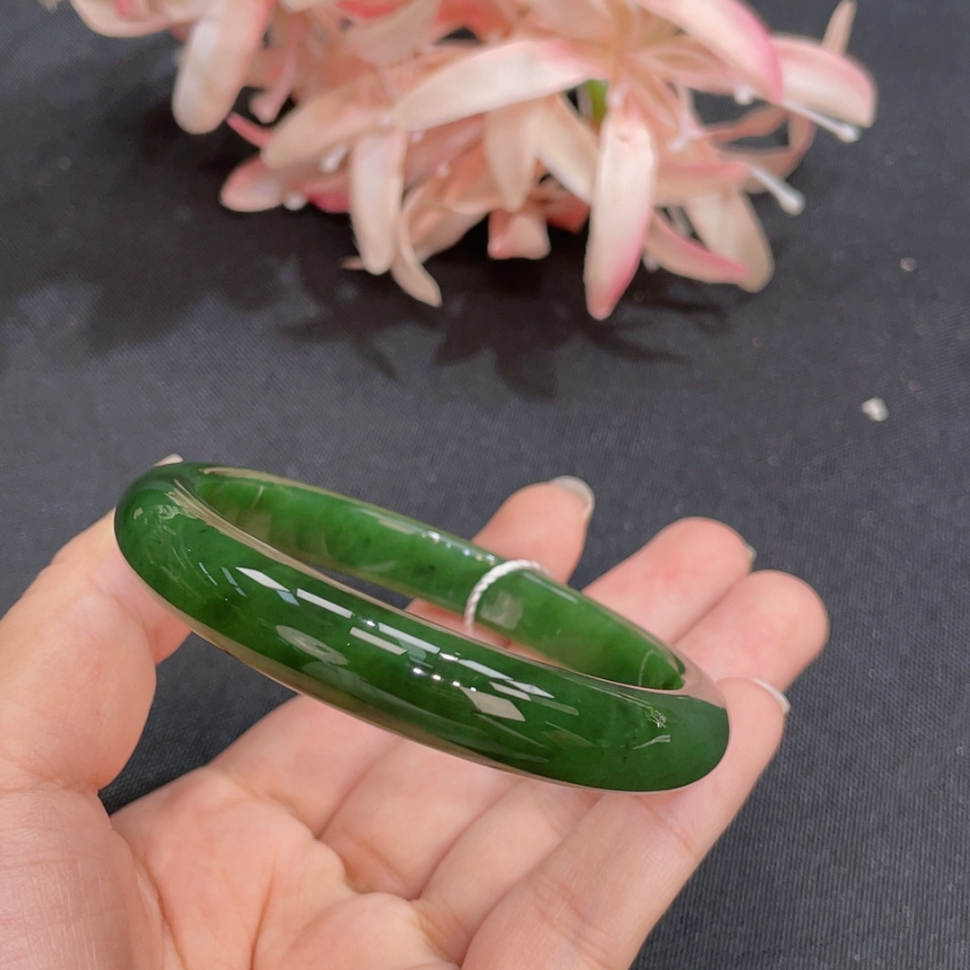 114丨和田玉手镯圈口58~59丨多样性发一