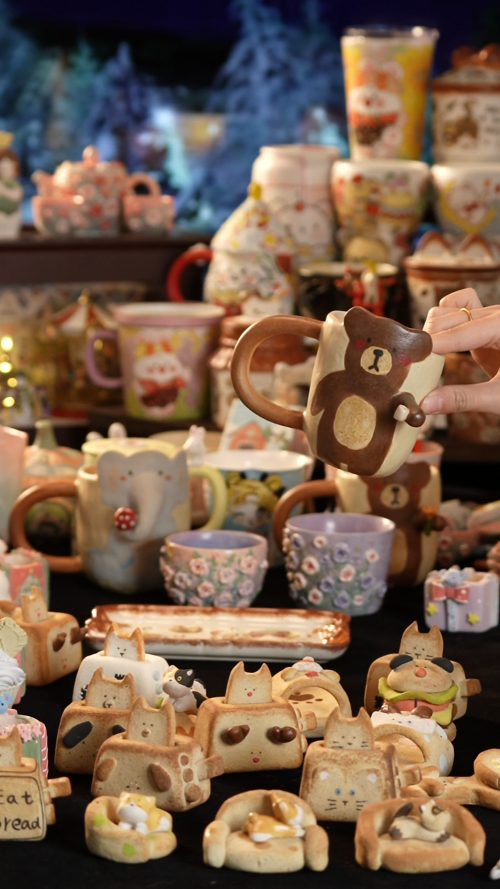 其他陶景德镇釉下彩手绘设计师款陶瓷