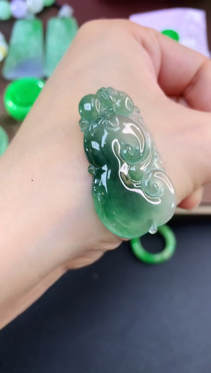 吊坠(不含链)未镶嵌翡翠241