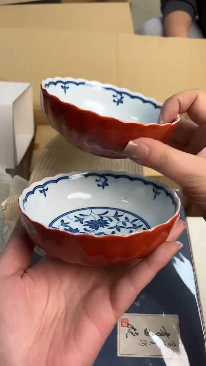 皮小桃瓷器 都是大漂亮