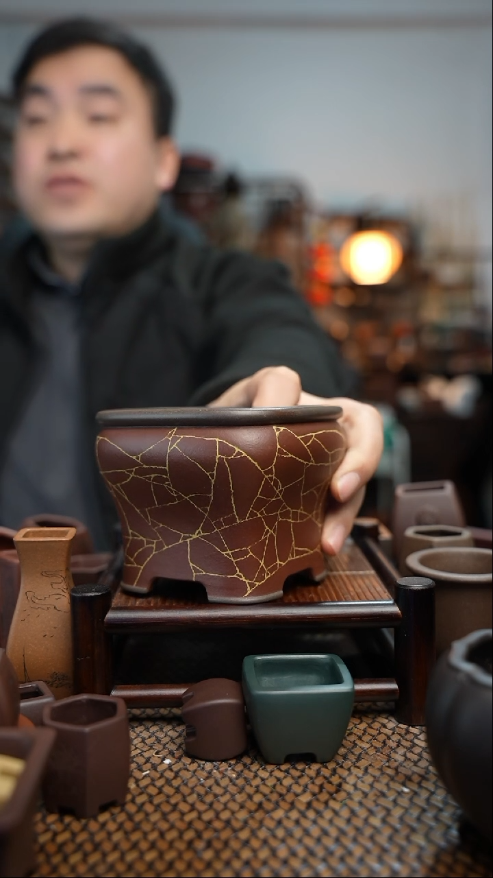 【闪购商品】紫砂花盆長木軒精品紫砂