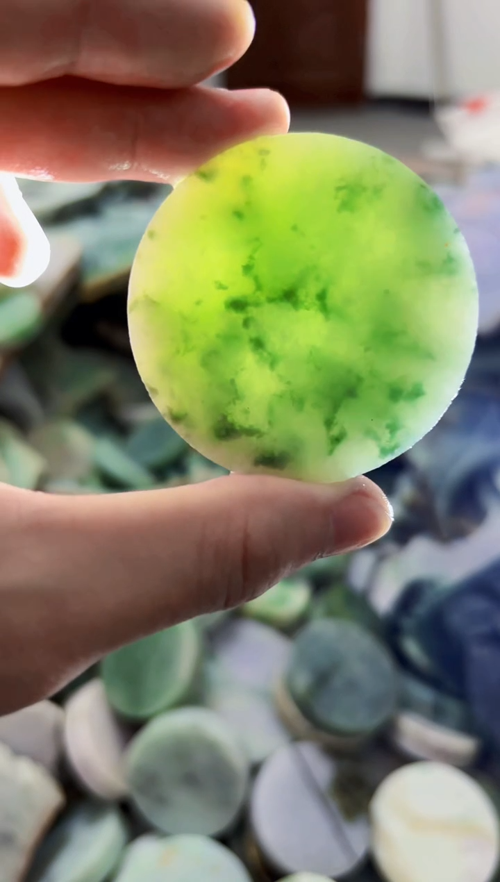 【闪购商品】翡翠颈饰未镶嵌A货吴玉264