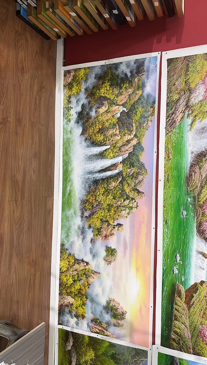 油画【129号】约2.2米丨朝鲜原创纯手绘孤品油画丨顺丰包邮
