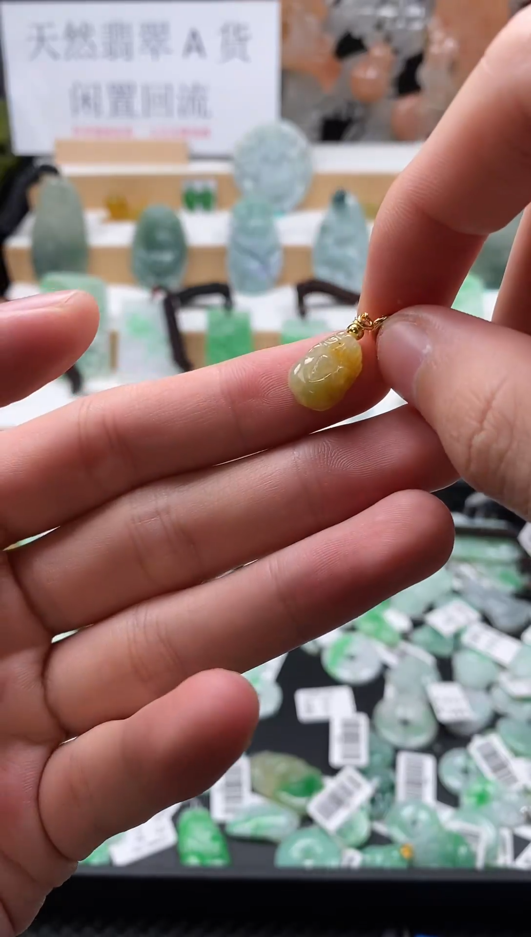 【闪购商品】翡翠颈饰未镶嵌144貔貅吊坠