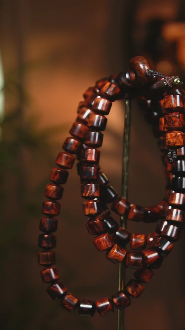 【闪购商品】降真香手串/手链海南红降0.8cm*108