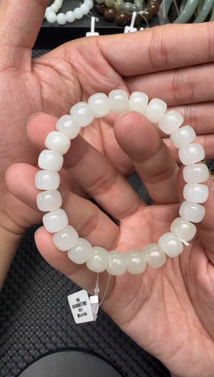 未镶嵌手串和田玉天泰手串卡8x10