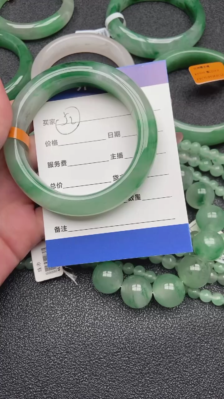 【闪购商品】石英质玉手镯未镶嵌手镯