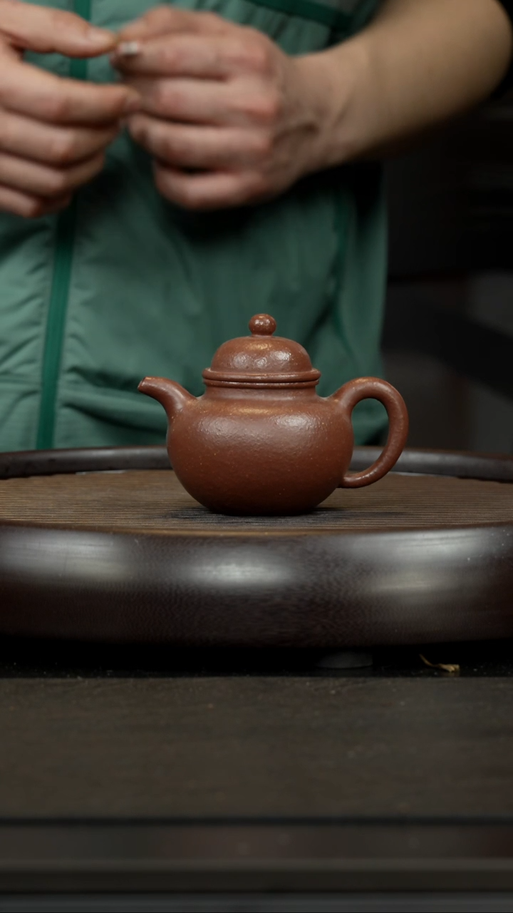 【闪购商品】紫砂茶杯紫砂壶 粗砂掇球