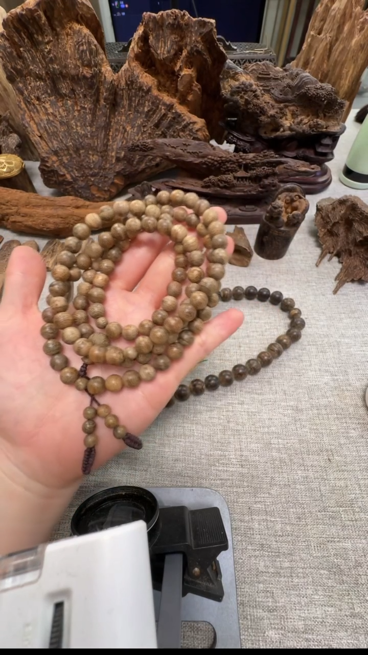 【闪购商品】沉香手串富森棋楠种树芯油7.9mm多样性发其一