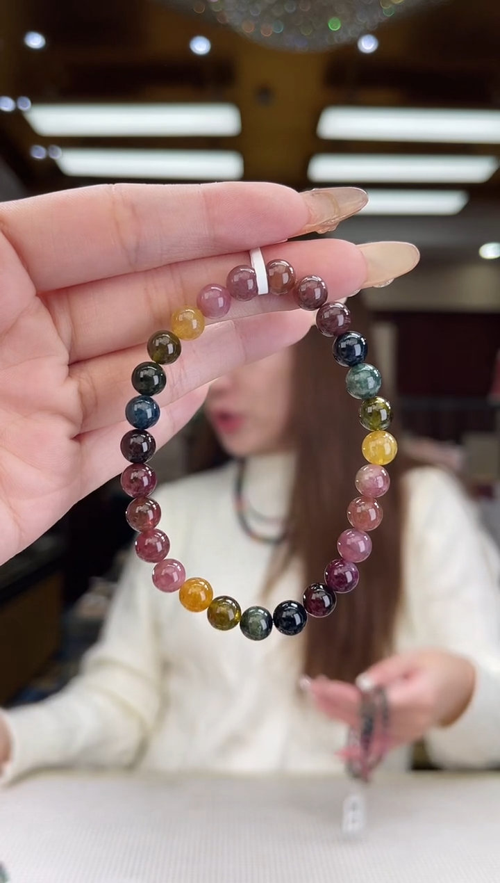 【闪购商品】碧玺/未镶嵌7mm+碧玺单圈多样性发货6