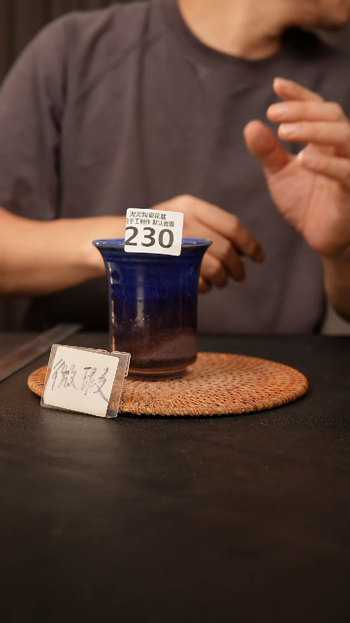 瓷片230 默认微瑕 口约8  高约10