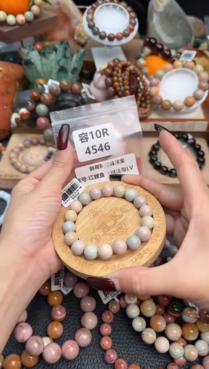 【闪购商品】石英质玉手链未镶嵌10R4546