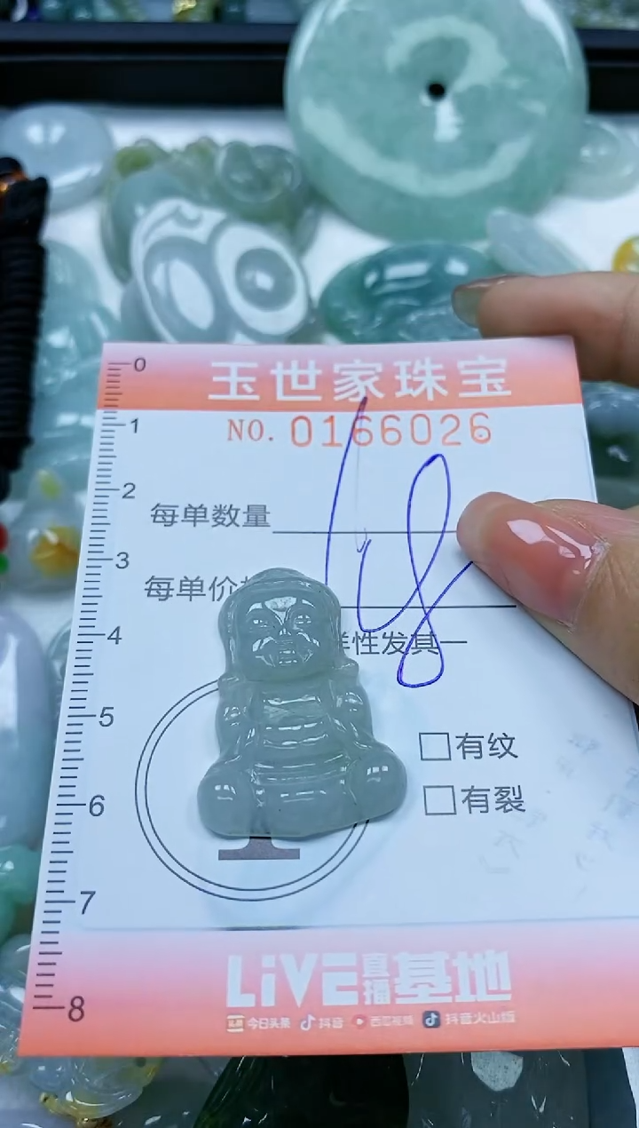 【闪购商品】翡翠颈饰未镶嵌闪购0166026