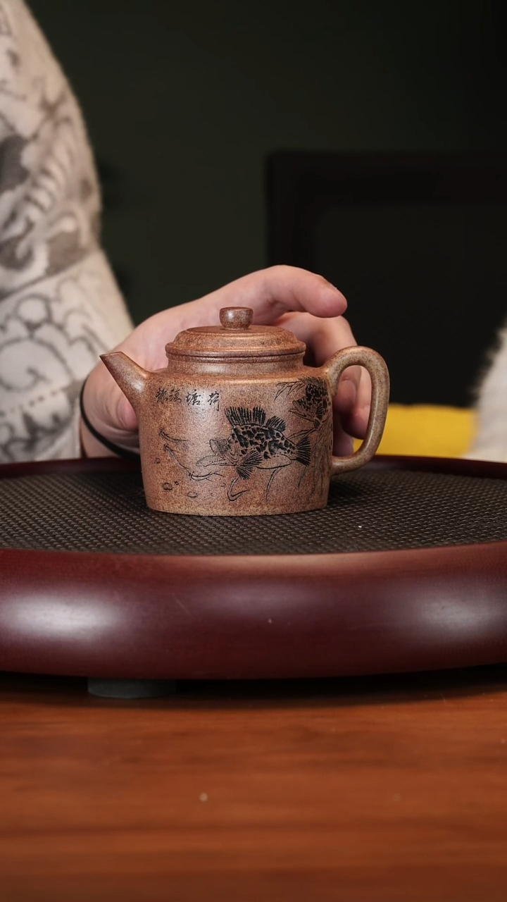 【闪购商品】紫砂茶壶2116SDH高德钟高温柴烧260cc