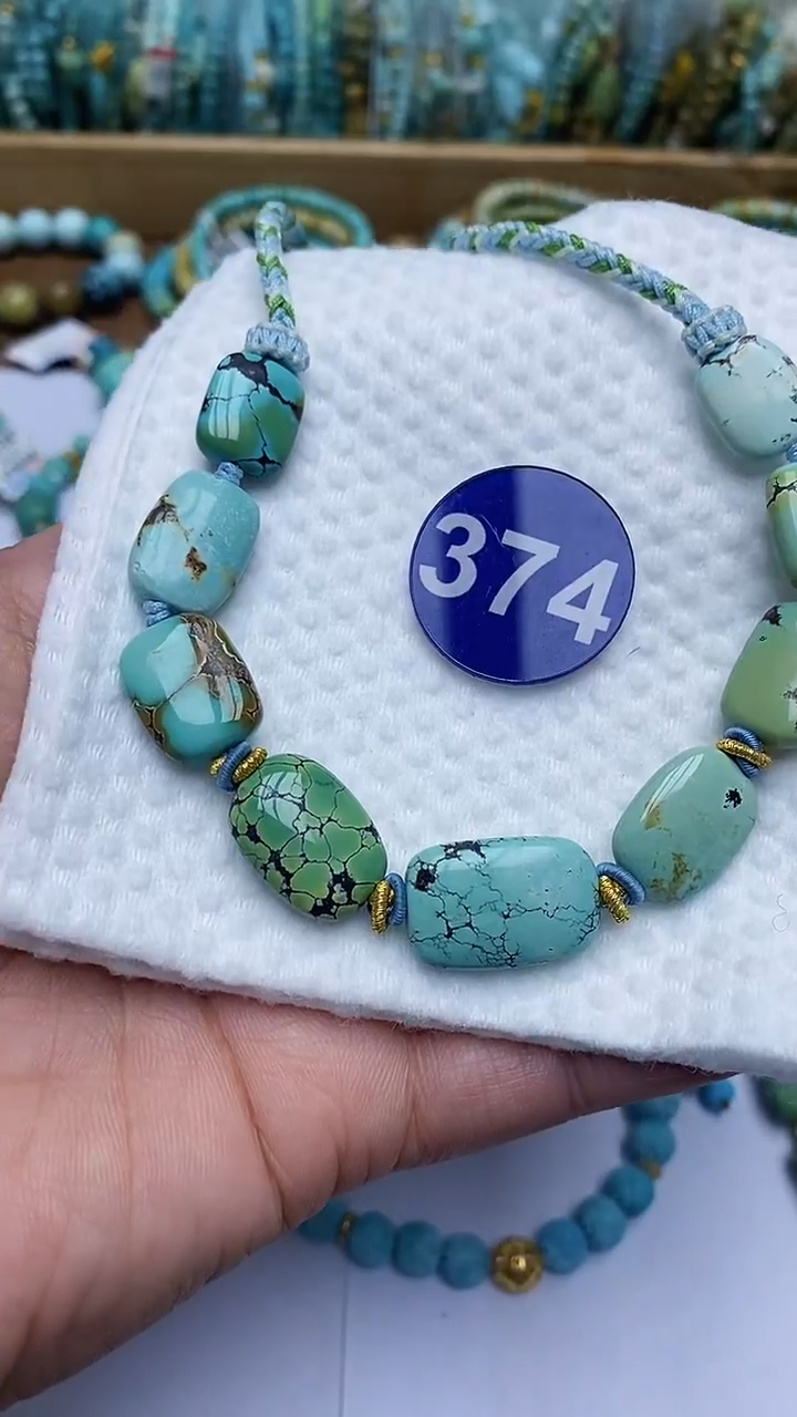 【闪购商品】绿松石项链未镶嵌374