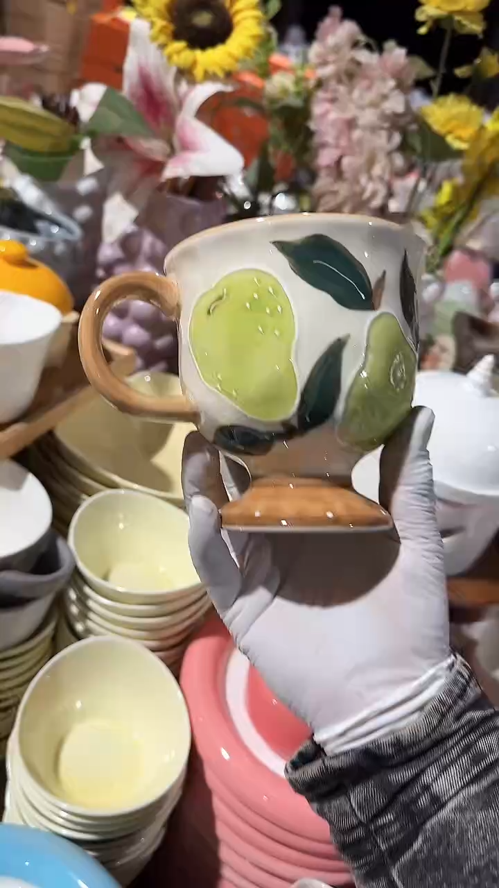 陶瓷高脚杯微瑕 凑满20元包邮