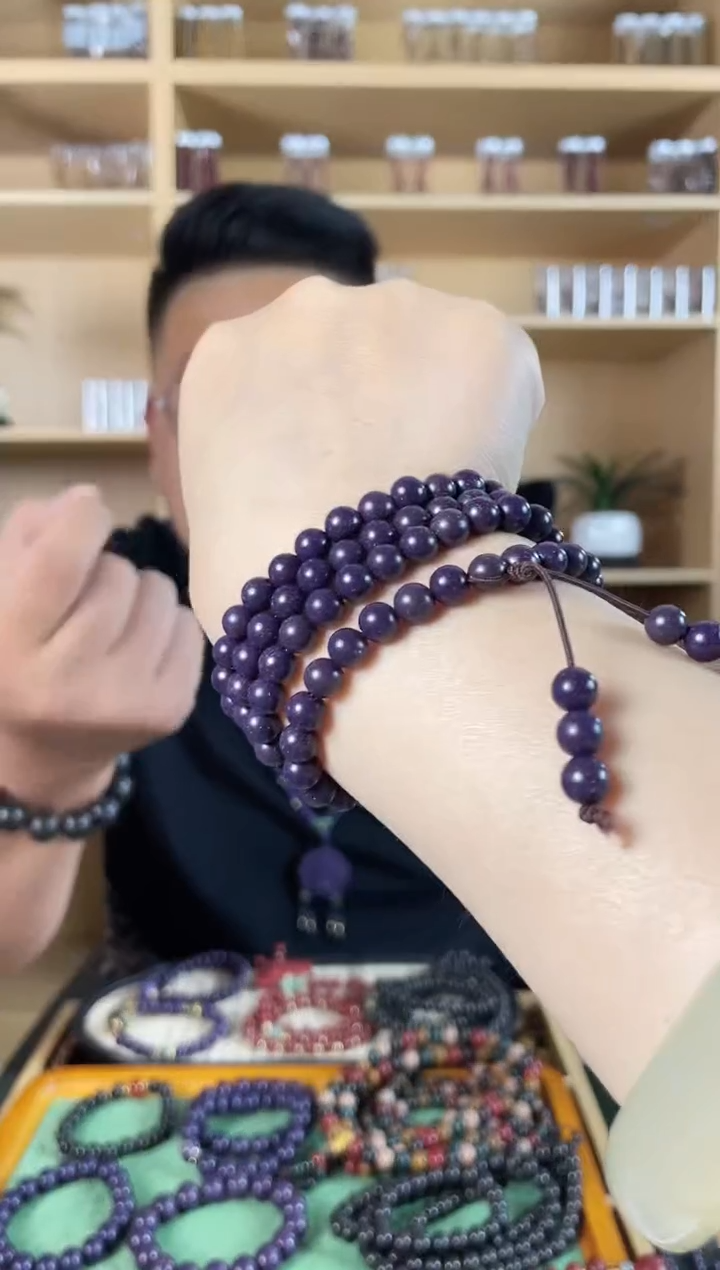 泥塑[非遗合香] 九紫东方0.6多圈合香珠