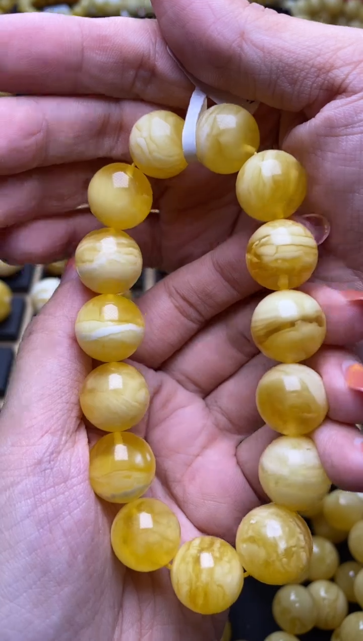 未镶嵌琥珀裸石大小姐珠宝严选115