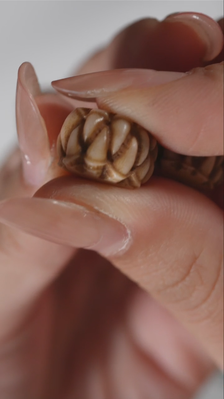 手串/手链驼骨驼骨雕刻配饰14x10mm