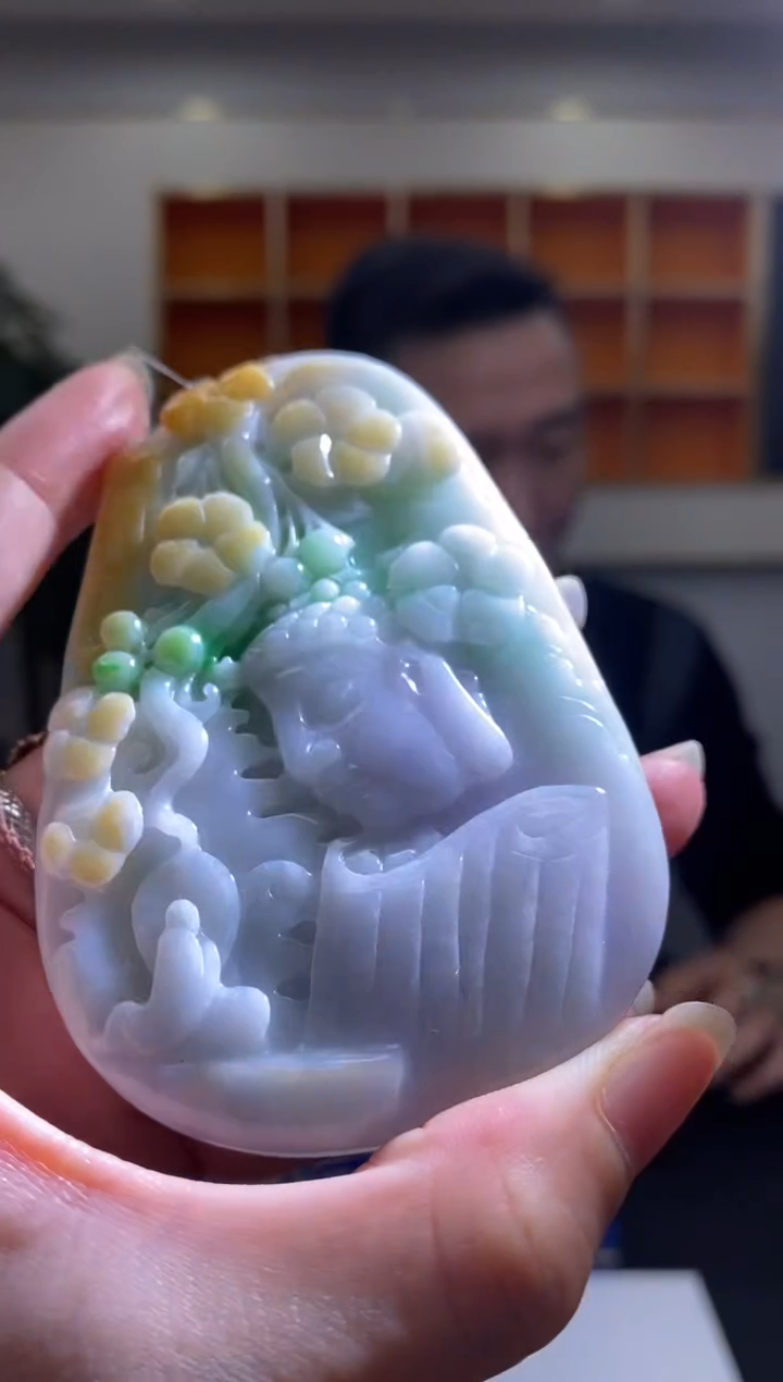 【闪购商品】翡翠颈饰未镶嵌B-@@BSGC0125077