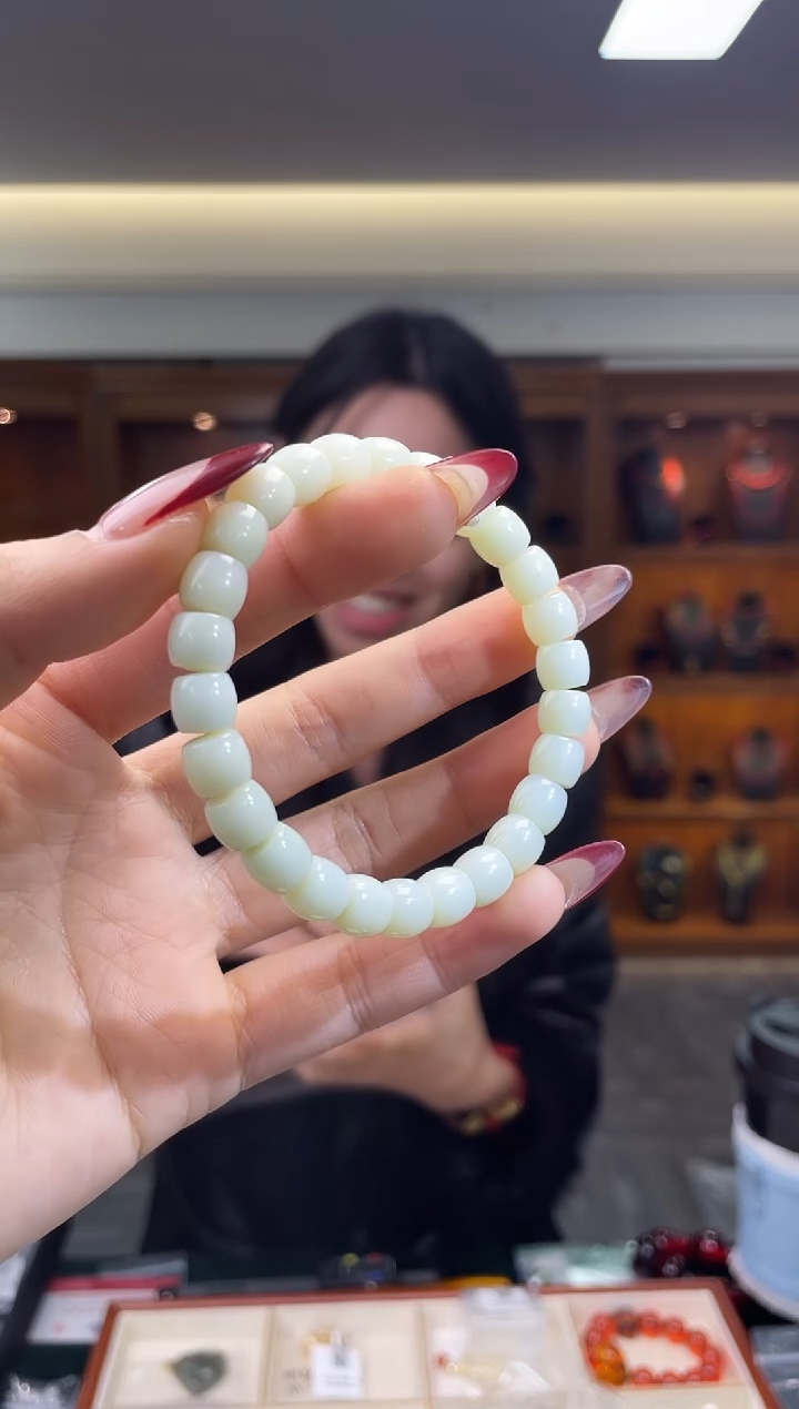 未镶嵌手串和田玉（多样性发一件）