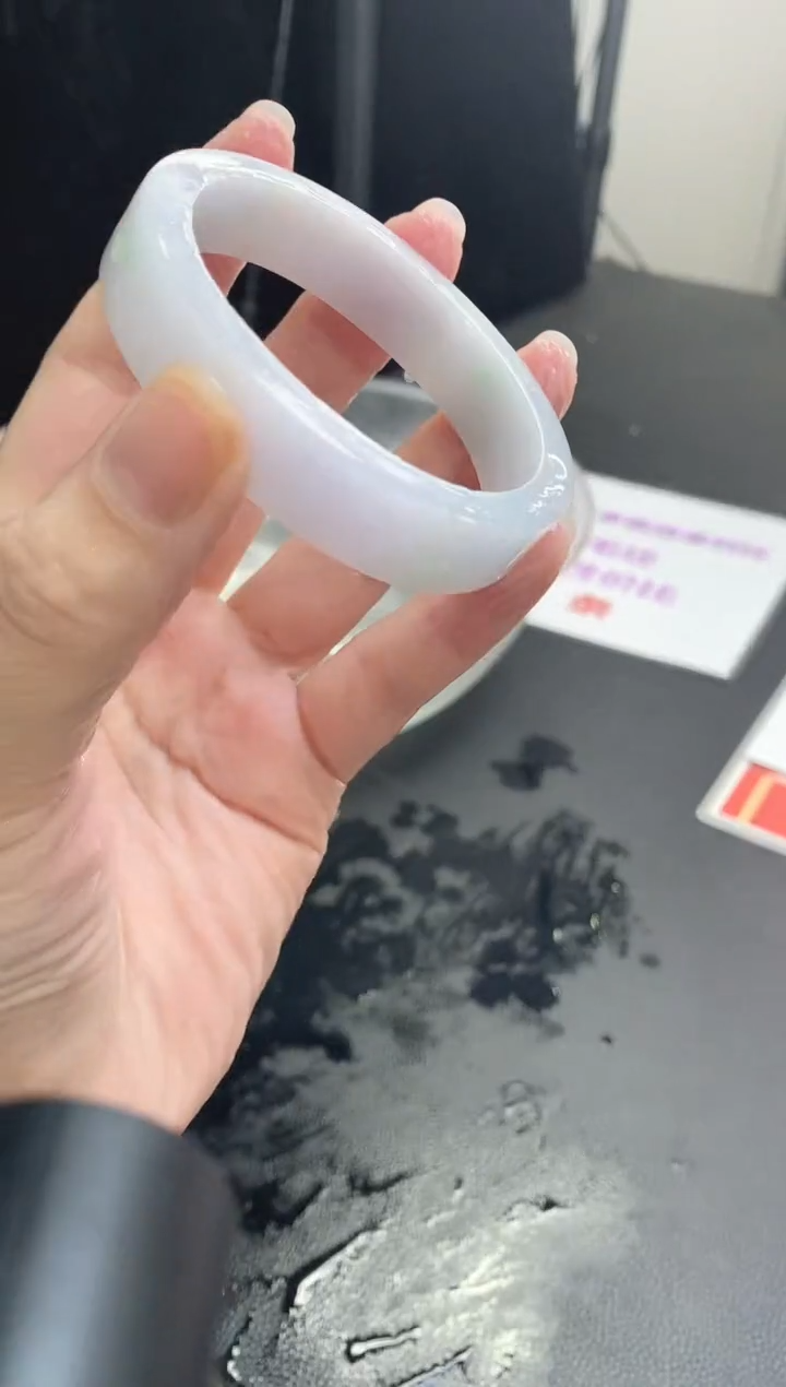 【闪购商品】定制翡翠手镯未镶嵌48  56贵